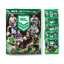 2026 Official NRL Footy Stickers Book Album (Includes 5 Packs)