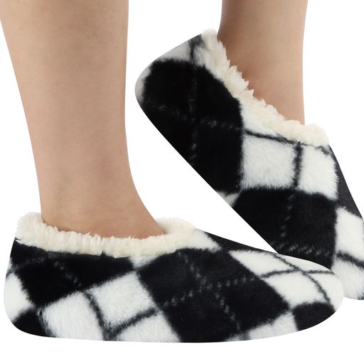 Slumbies Women's Diamonds Large - Black / White