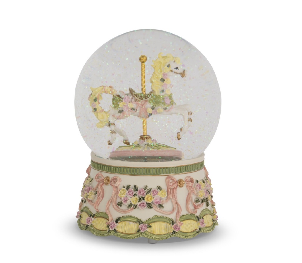 The Russell Collection - Resin Snow Globe - Carmel