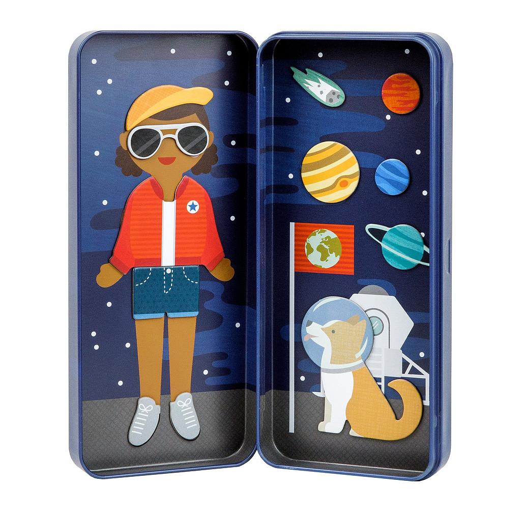 [PTC271] Space Bound Magnetic Dress Up - Petit Collage