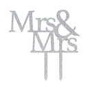 Wedding Mrs & Mrs Cake Topper - Splosh