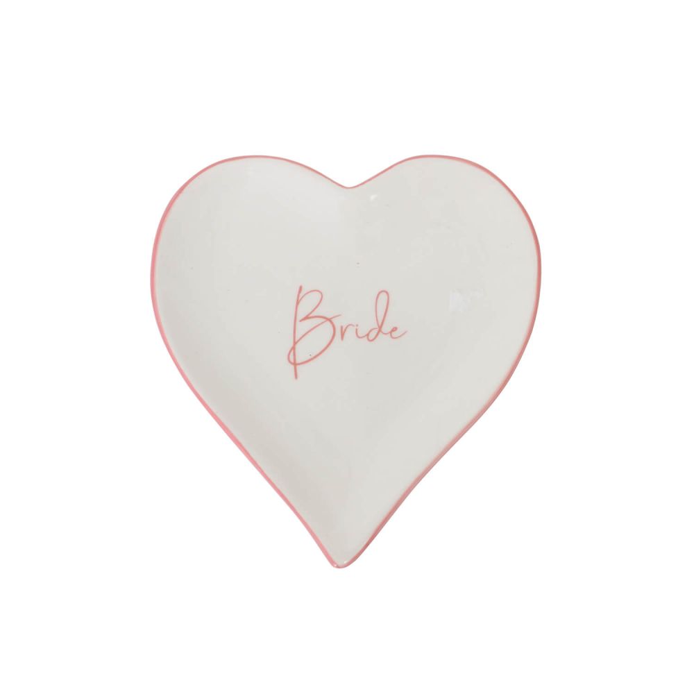 [WEDD048A] Wedding Bride Trinket Plate - Splosh
