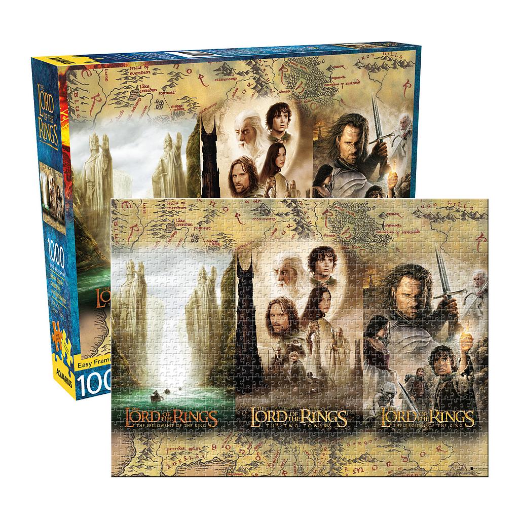 [65-369] The Lord of the Rings Trilogy 1000pc Jigsaw Puzzle - Aquarius