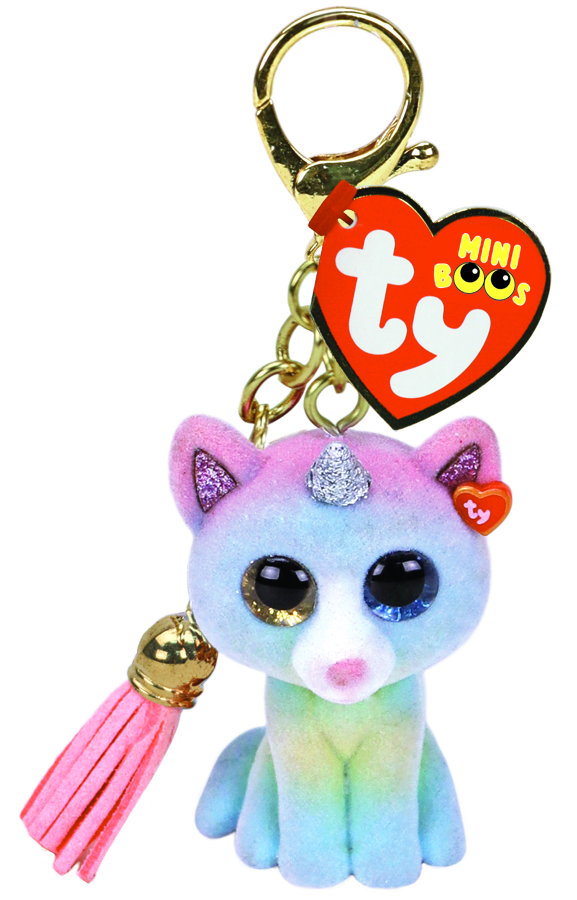 [25059] Ty Beanie Boos Clips - Heather the Cat