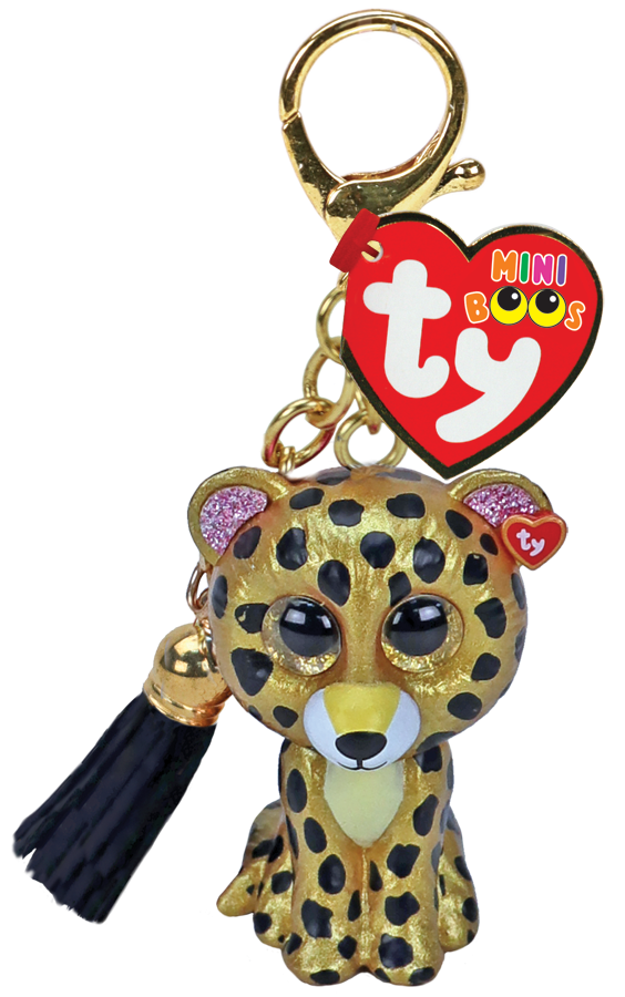[25061] Ty Beanie Boos Clips - Sterling the Leopard