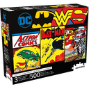 DC Comics 3 Puzzle Set 500 Piece - Aquarius Jigsaw Puzzle