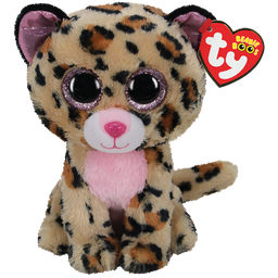 [TY36490] Livvie the Leopard - Ty Beanie Boos Medium