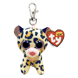 [TY35248] Livvie The Leopard - TY Beanie Boos Clip