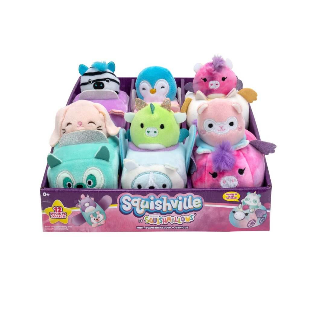 squishville mini squishmallow 6pk fruit squad