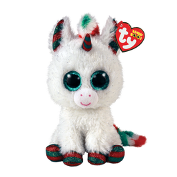 [36238] Snowfall The Unicorn - Regular - Christmas TY Beanie Boos
