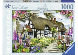 [RB15585-9] Ravensburger - Rose Cottage Jigsaw Puzzle 1000pc