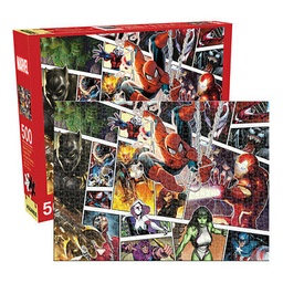 [JP-62209] Marvel - Panels 500pc Puzzle - Aquarius Jigsaw Puzzles