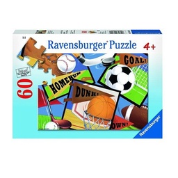 [RB09622-0] Ravensburger - Sports! Sports! Sports! 60pc Jigsaw Puzzle