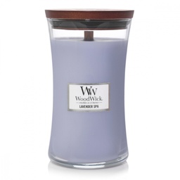 [WW93492E] Lavender Spa Large - Woodwick Candle