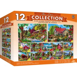 [31865] Masterpieces Jigsaw Puzzle - Alan Giana 12 pack