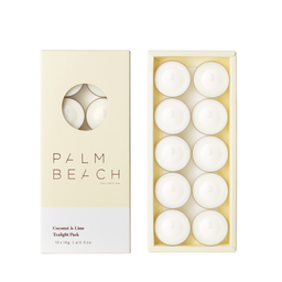 [TLCL] Coconut &amp; Lime Tealight Collection - Palm Beach Collection
