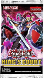 [KON84888] Yu-Gi-Oh! Trading Card Game - Kings Court  - 7 x Card Booster Pack