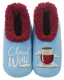 [SLUMWCL1] Slumbies  Slippers - Cloud Wine Women's Slippers Small (5-6) Pairable