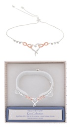 [53305] Diamond Heart Bracelet - Equilibrium Jewellery