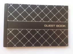 [GBK01] Guest Book - Black Argyle - Ozcorp