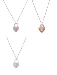 [54138] Sparkle Heart Necklace - Equilibrium