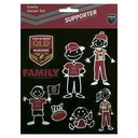 QLD Maroons State Of Origin - Family Sticker Sheet