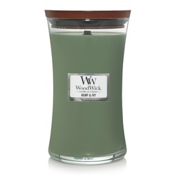 [WW1647926] Hemp & Ivy Large - WoodWick Candle