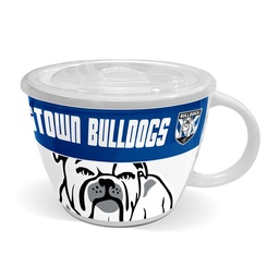 [NRL020ZB] NRL Canterbury Bulldogs Soup Mug With Lid