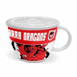[NRL020ZD] NRL St. George Illawarra Dragons Soup Mug With Lid