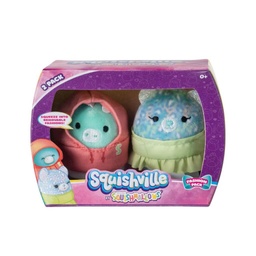 [SMQ0091] Squishmallows Squishville 2 Pack - Lindsay & Miles