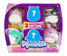 [SQM0144] Squishmallows Squishville 6 Pack - Wildlife Squad