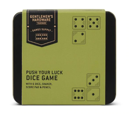 [GEN579AU] Push Your Luck Dice Game - Gentlemen's Hardware