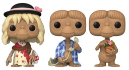 [FUN65051] E.T. the Extra-Terrestrial - E.T. in Disguise, in Robe & with Flowers US Exclusive Funko Pop! 3-Pack [