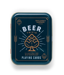 [GEN645AU] Beer Waterproof Playing Cards - Gentlemen's Hardware