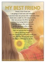 My Best Friend Inspirational Card - Affirmations