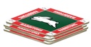 NRL South Sydney Rabbitohs Coaster 4 Pack