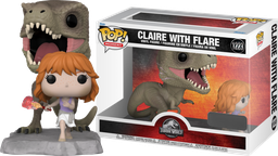 [FUN63159] Jurassic World - Claire With Flare Movie Moment Funko Pop! Vinyl Figure