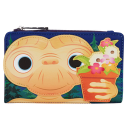 [LOUETWA0001] E.T. The Extra Terrestrial - Flower Pot Zip Purse - Loungefly