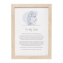 Gift Of Words To My Dad - Splosh