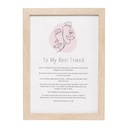 Gift Of Words To My Best Friend - Splosh