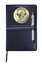 [NRL397TJ] NRL Canberra Raiders - Notebook & Pen Gift Pack
