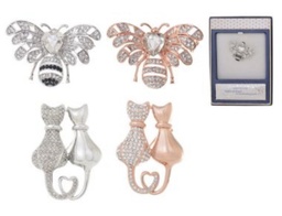 [00322] Equilibrium Sparkle Brooch Assorted