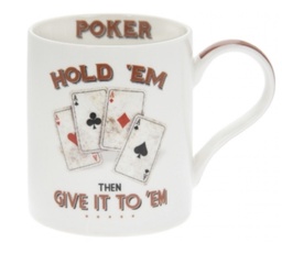 [39564] Hold ‘Em - Poker Ceramic Mug