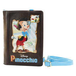 [LOUWDTB2650] Pinocchio (1940) - Book Convertible Crossbody Bag - Loungefly