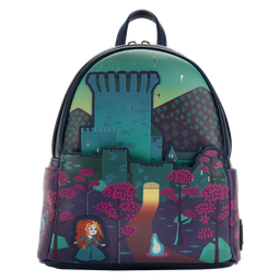 [LOUWDBK2369] Brave - Castle Mini Backpack - Loungefly