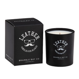 [BBC-91] Leather Candle - Men's Collection - Bramble Bay Co