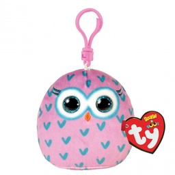 [39573] Winks The Owl - Ty Mini Boos Clip