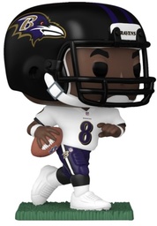 [FUN65690] NFL Football: Baltimore Ravens - Lamar Jackson (Away Uniform) Funko Pop! Vinyl Figure