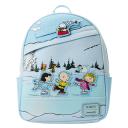 [LOUPNBK0020] Peanuts - Ice Skating Mini Backpack - Loungefly