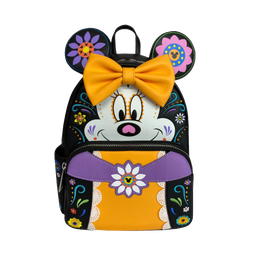 [LOUWDBK2425] Disney - Minnie Sugar Skull Mini Backpack - Loungefly